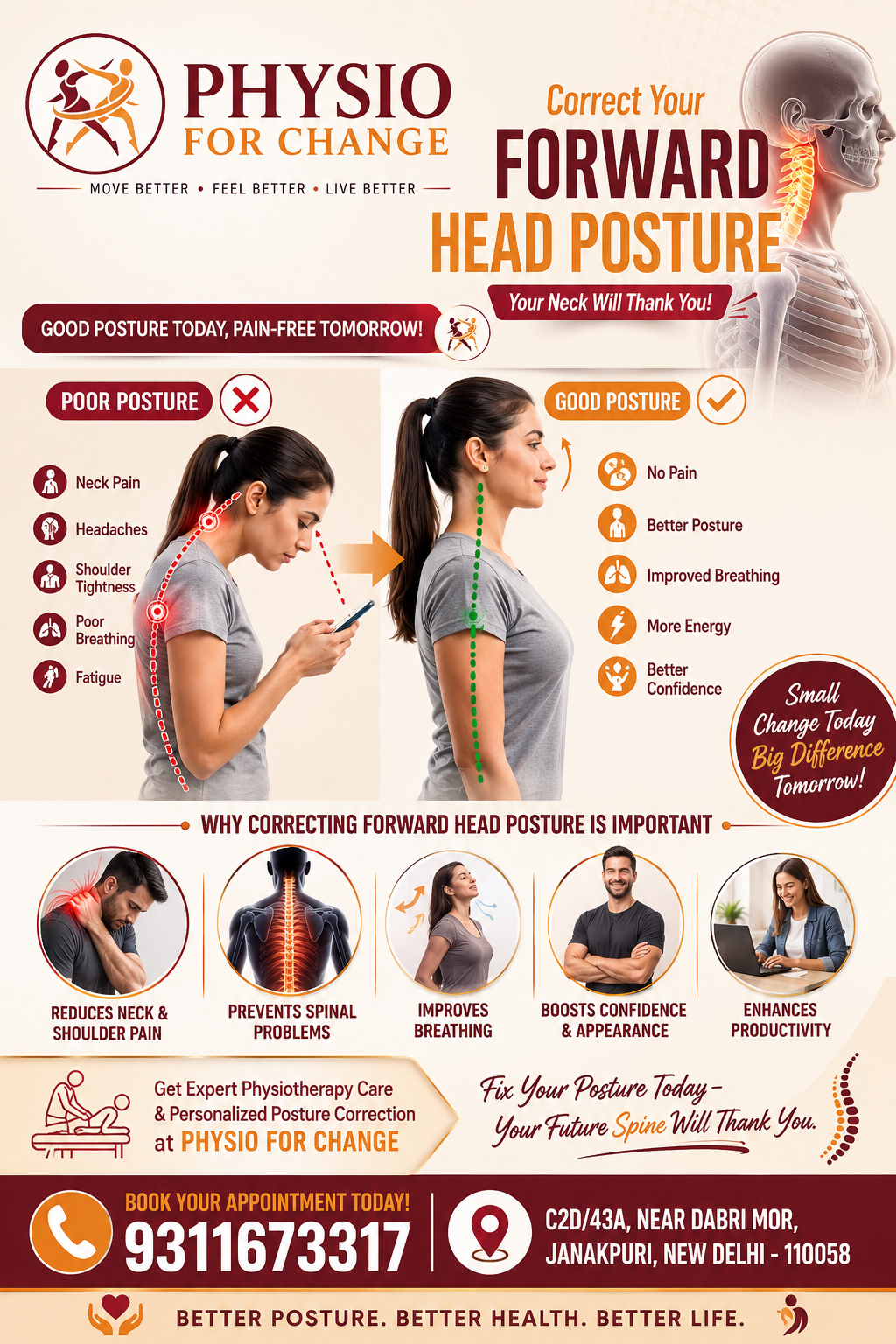 Correct Your Forward Head Posture & Why It Matters